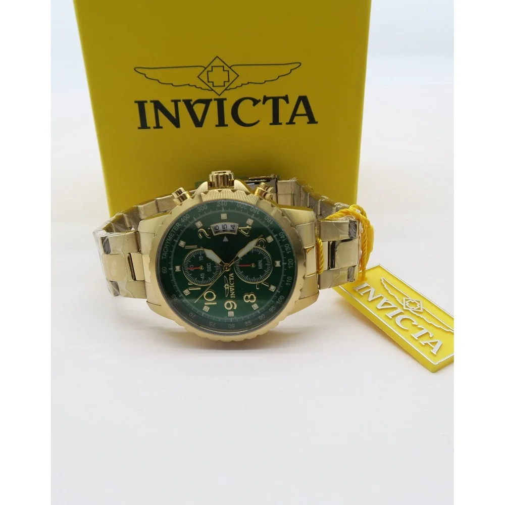 Invicta Specialty Gold Veloquence Men's Watch - 47mm, Gold (69793) New